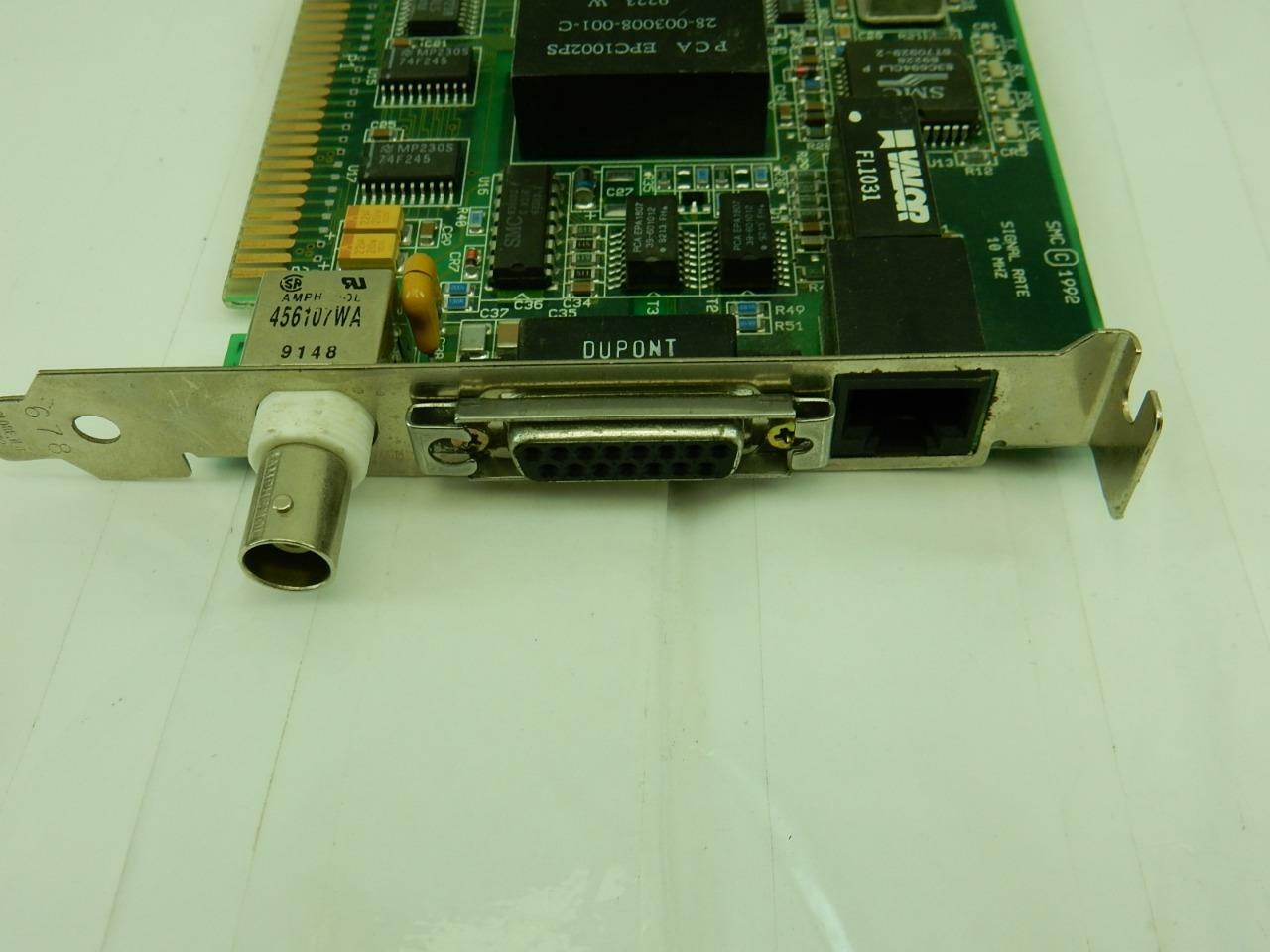 SMC 8013EWC 60-600406-002 16 BIT ISA PC Interface Card PCA Board Assembly