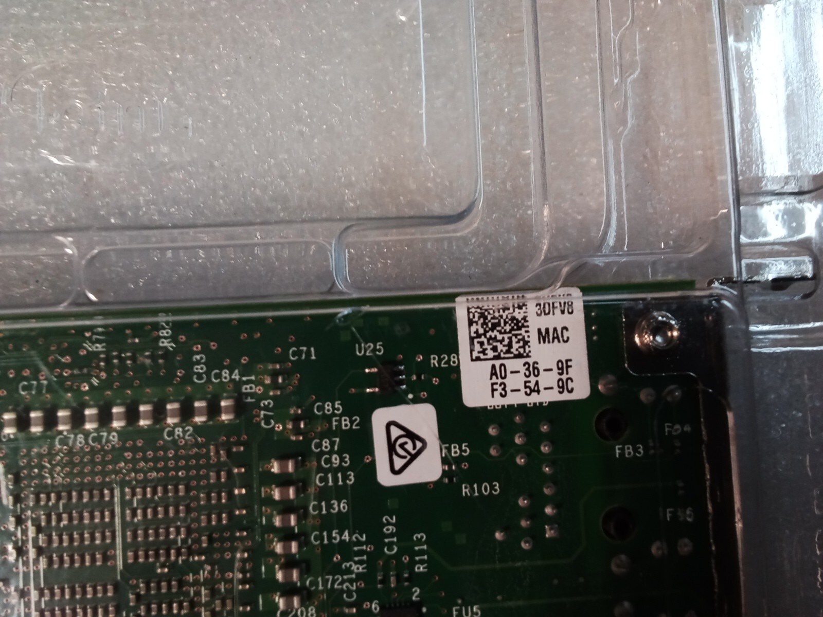 DELL INTEL X540-T2 DUAL PORT 10GB RJ-45 FULL PROFILE NETWORK CARD 3DFV8