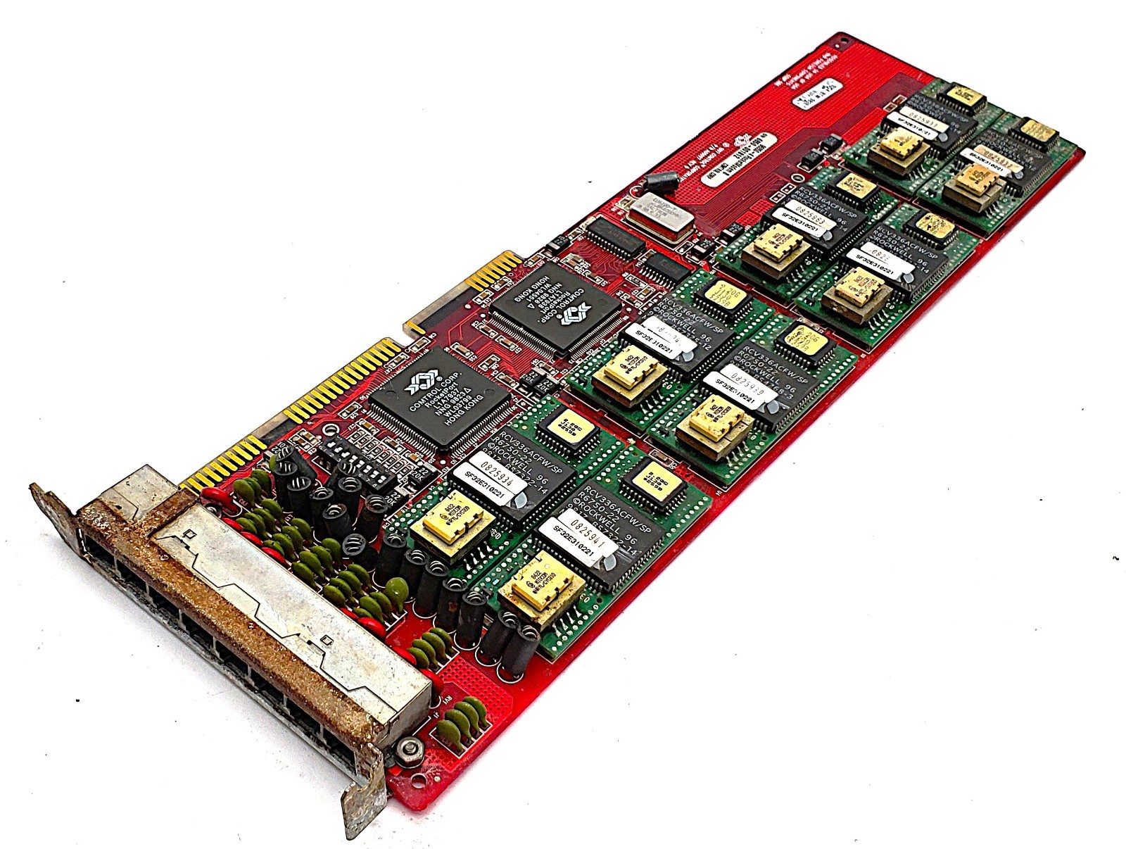 Comtrol Rocketmodem 8 | 33.6Kbps Modem ISA Card Fully Populated See Description