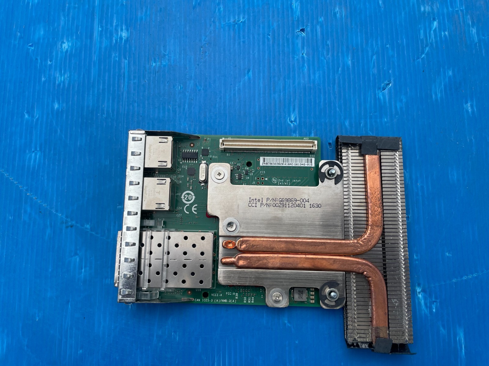 DELL Intel I350/X520 Quad Port 2x10GbE + 2x1GbE Network Daughter Card 0C63DV