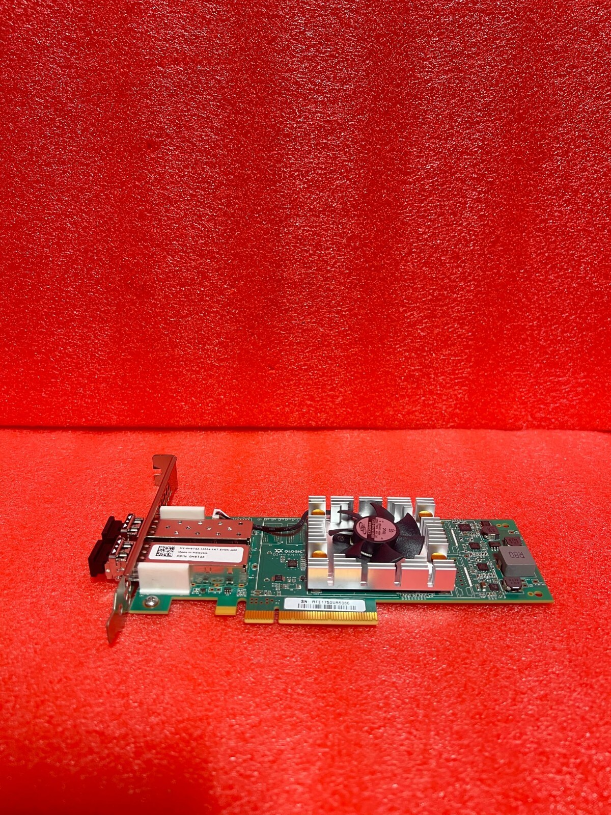 Dell QLogic Dual-Ports SFP+ 16Gb FC PCI-E 3.0 x4 Host Bus Network Adapter H8T43