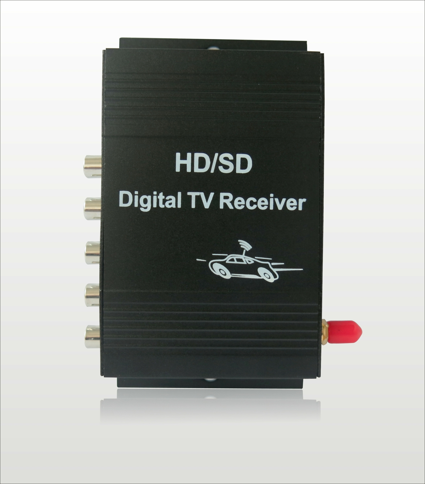 Mobile Car ATSC Tuner Digital Car Antenna TV Tuner Analog Receiver 4 Video