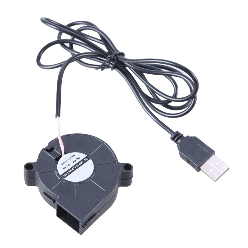 5015 USB Powered Cooling Fan Blower Fan 50mm Computer Coolers DC5V Brushless Fan
