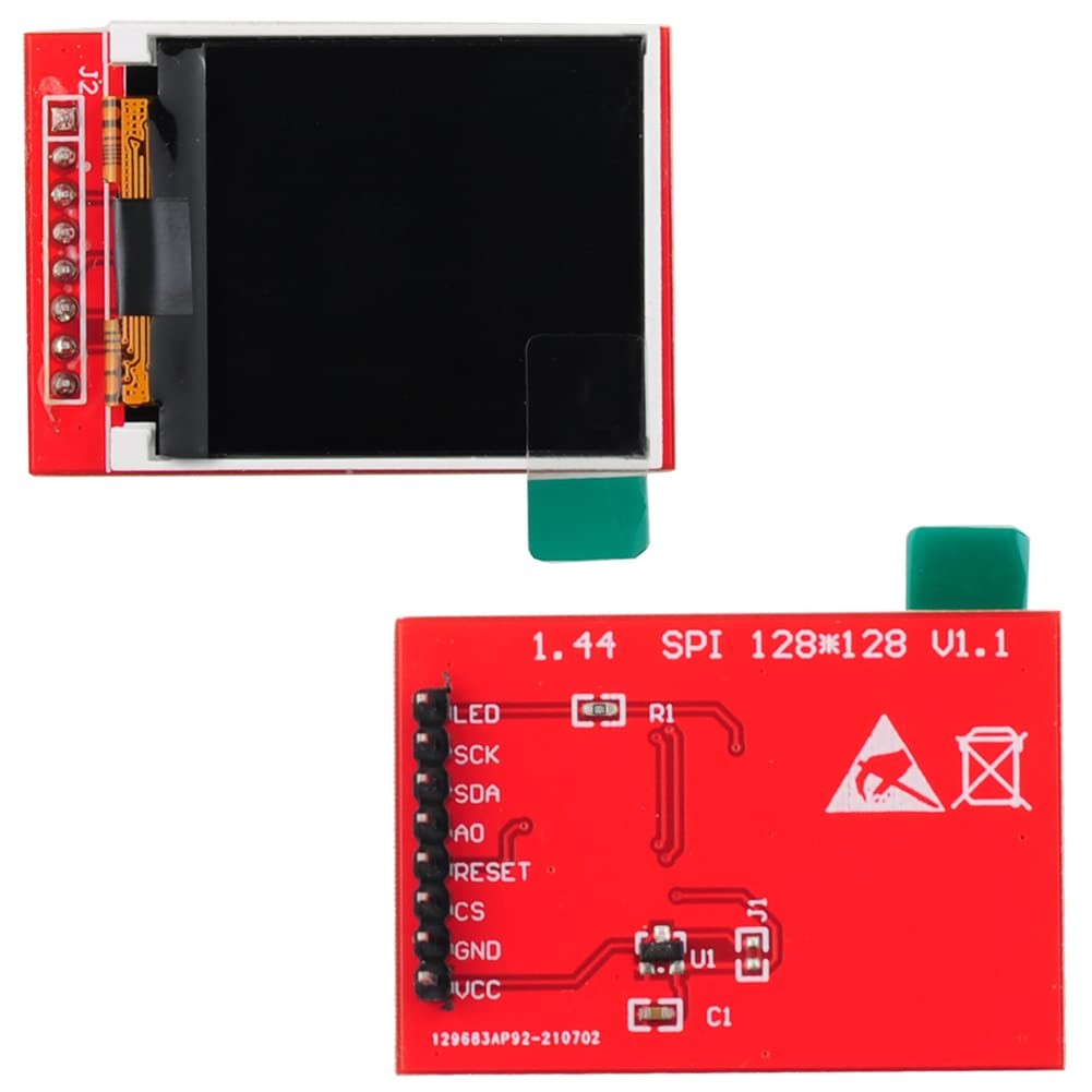 1.44″ inch TFT LCD Display Screen Module 3.3V RGB 65K 128×128 4-Wire SPI ST -…