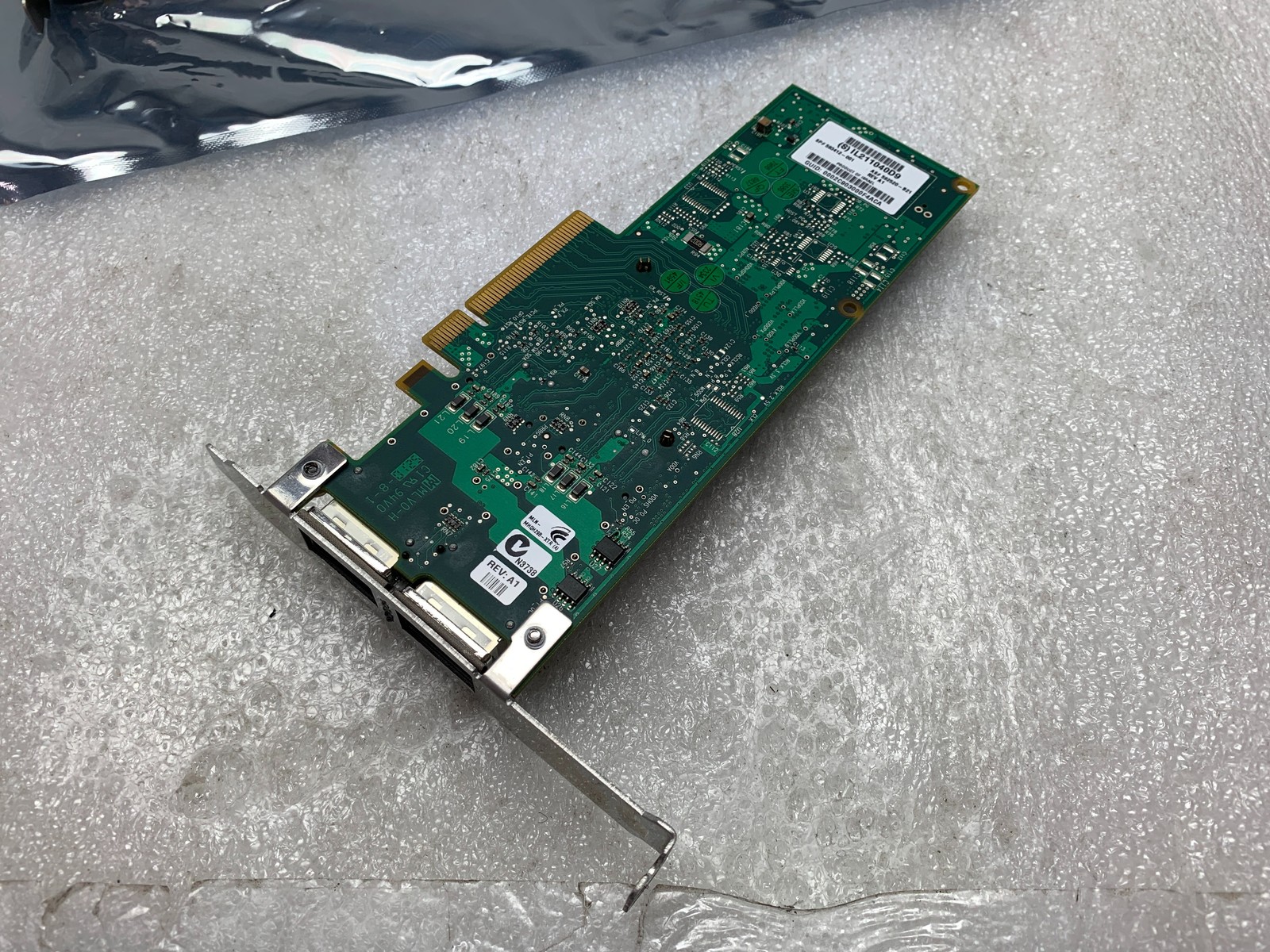 HP 593412-001 20GB Dual Fiber Channel PCI-Ex8 Infiniband 4XQDR LOT OF 4