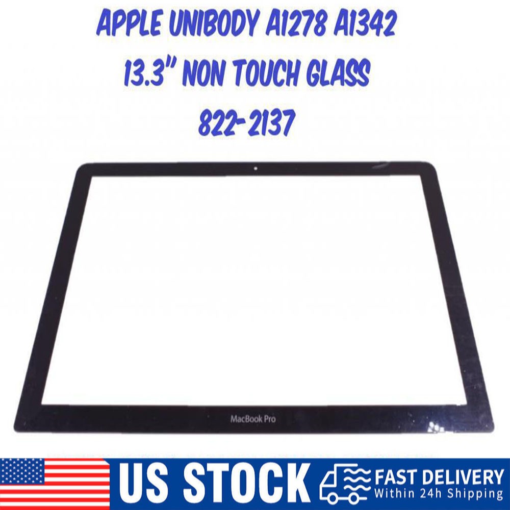 NEW 13.3″ MacBook Pro Unibody A1278 Cover LCD Glass Lens SCREEN Front 13″ Inch