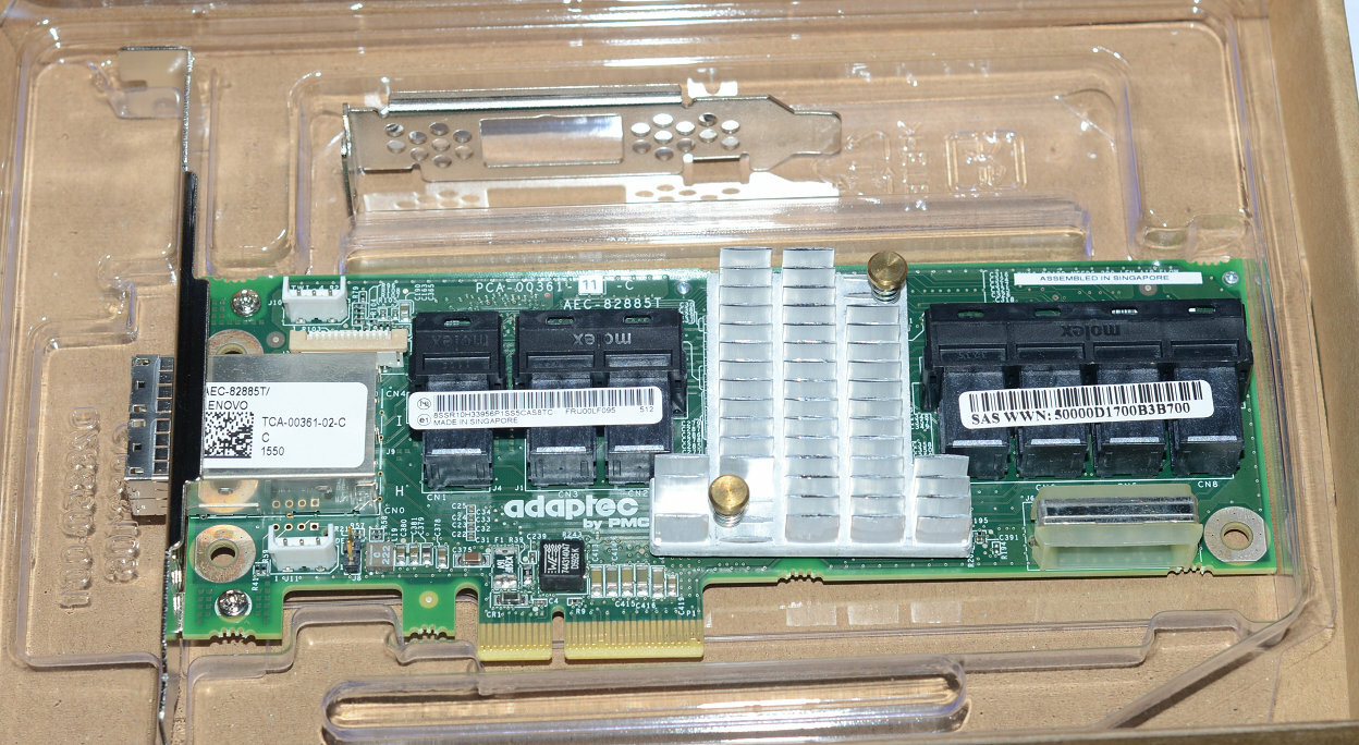 Adaptec AEC-82885T LENOVO 00LF095 36port 12Gbps SAS Expander SAS/SAT RAID