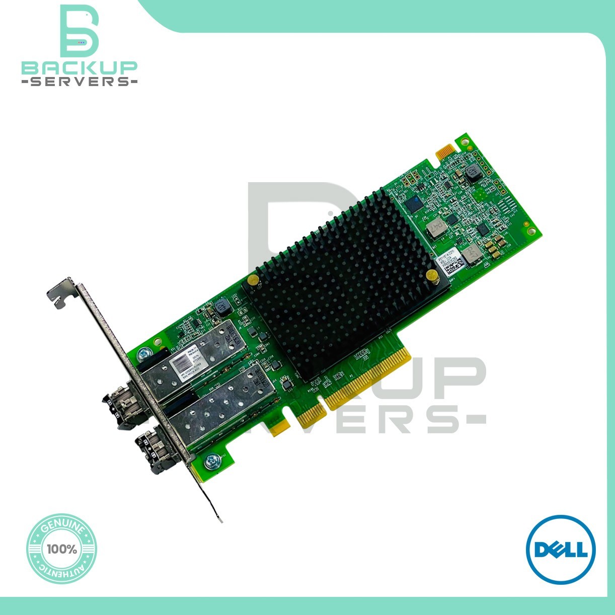PD89Y Dell LPE35002 2-Ports 32Gbps PCI-e 4.0 x8 FC SFP Host Bus Adapter 0PD89Y