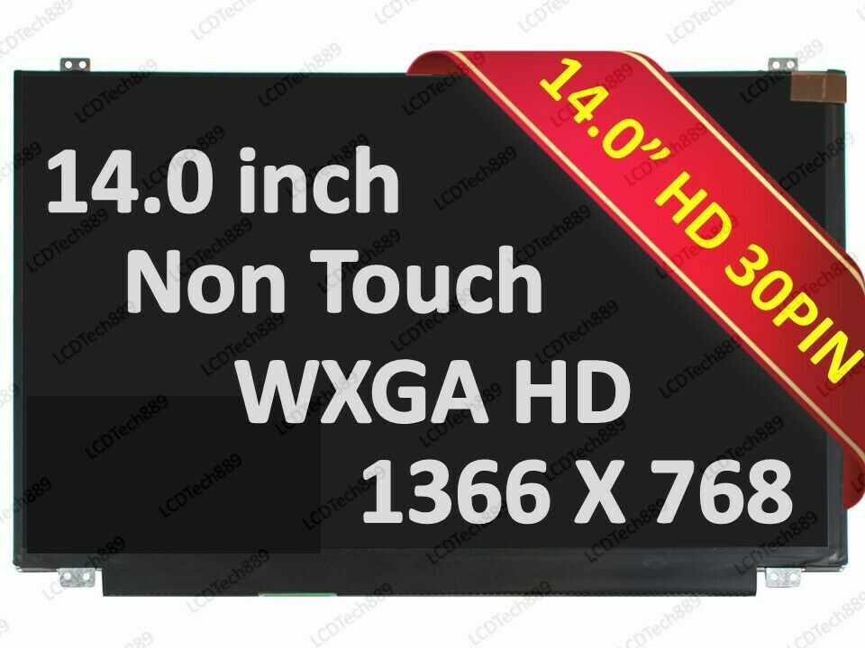 AU OPTRONICS B140XTN02.E LAPTOP LED LCD Screen 30 PIN 14.0″ WXGA HD Bottom Right