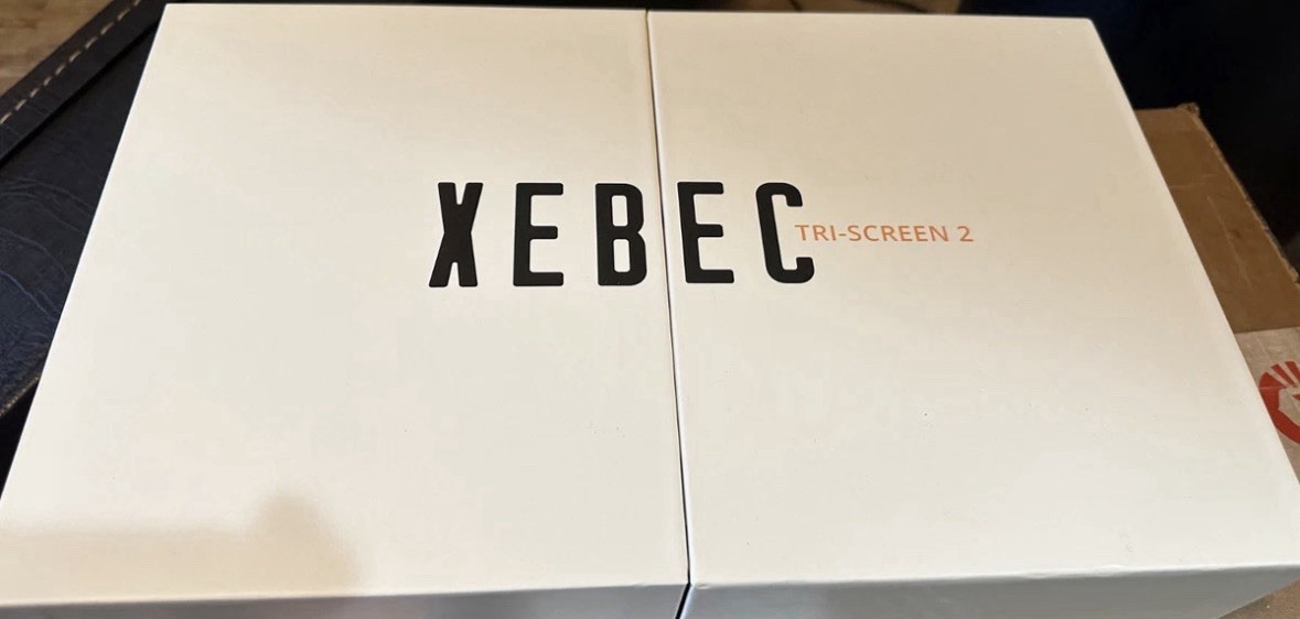 Xebec Tri-Screen 2 Portable Laptop Screens 10″ 16:9 LED LCD Matte Black