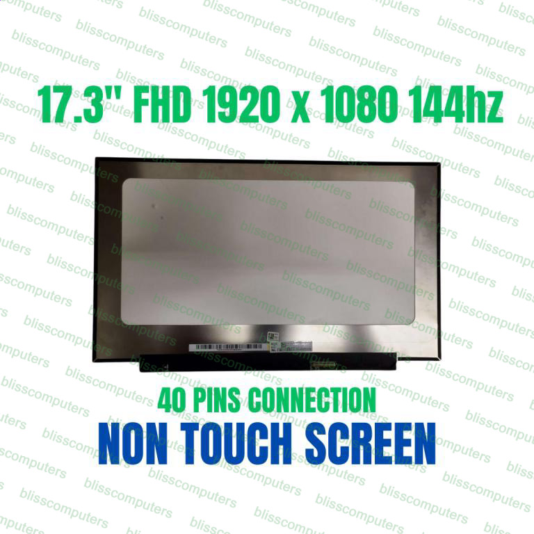MSI GS75 Stealth 144hz LCD Screen Matte FHD 1920×1080 Display 17.3″