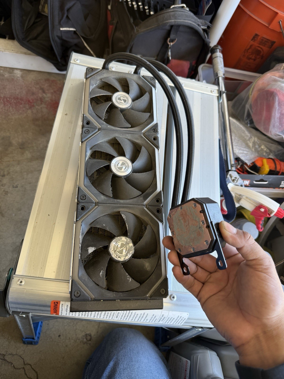 Computer Nzxt Coolers Corsair Cooler And Other Computer Parts.see description***
