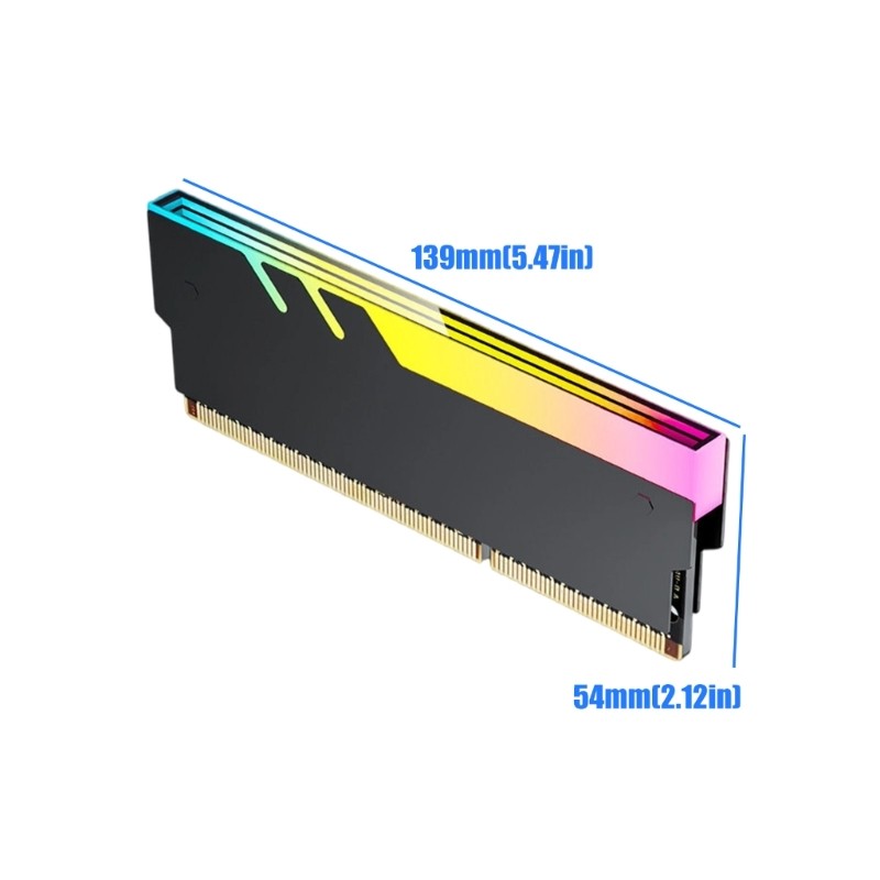 Universal RAMs Heatsink Memory Heat Spreader for DDR5 DDR4 DDR3 DDR2 Module