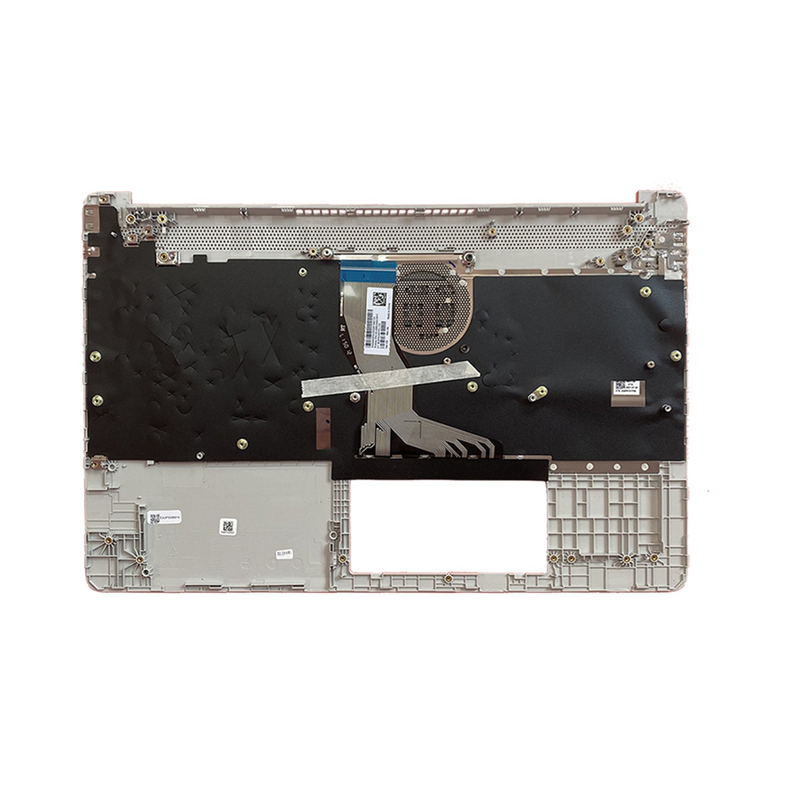 For HP Pavilion 15-DY 15-EF Palmrest Non-Backlit US Keyboard L63578-001 Silver
