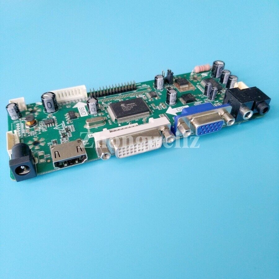 For LTN141BT06-002/102 VGA DVI HDMI 1440×900 1-CCFL 30-Pin LVDS LCD Driver Board