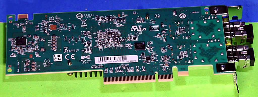 8GT11 Dell Emulex LPe35002 32GB Dual Port FC HBA Adapter Low Bracket 08GT11