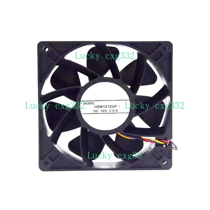 Cooling Fan For HXH HDB1212UF-P DC12V 2.0A 12CM 4PIN New