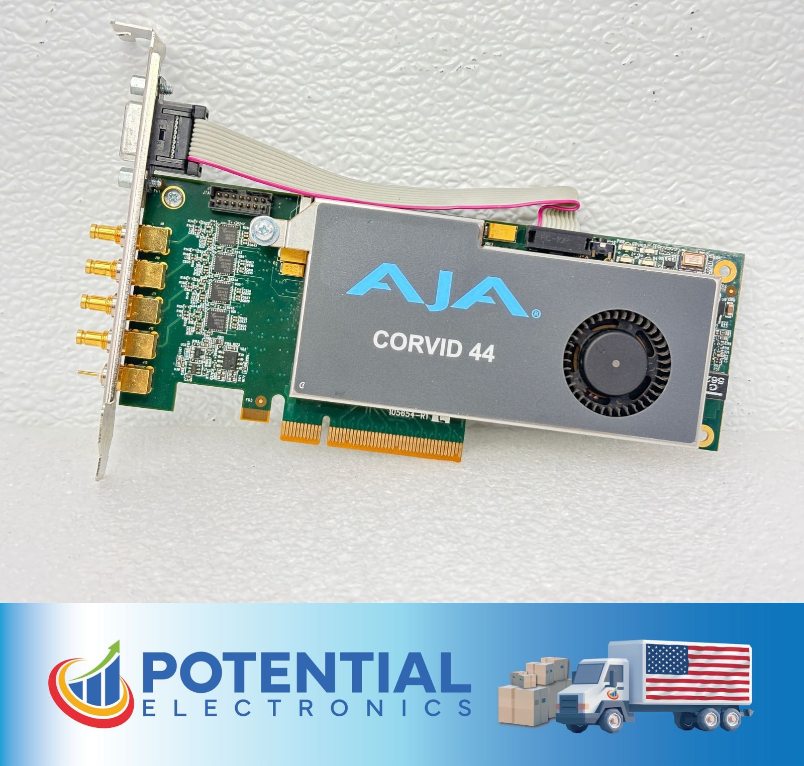 USED | AJA Corvid 44 / CRV44-T-R0 Flexible Multi-Format I/O Capture Card