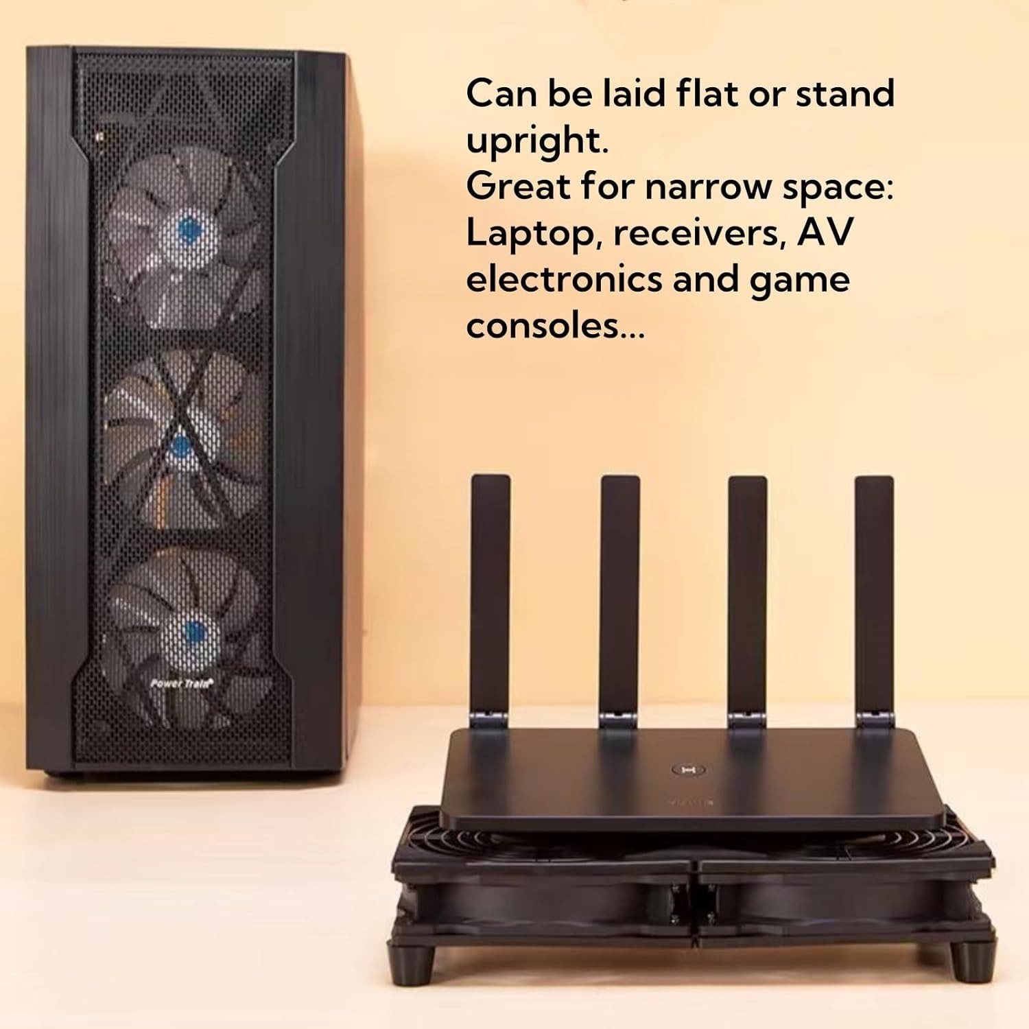 Portable 5V USB Powered Cooling Fan Set – 4 Individual Fans for Maximum Airflow