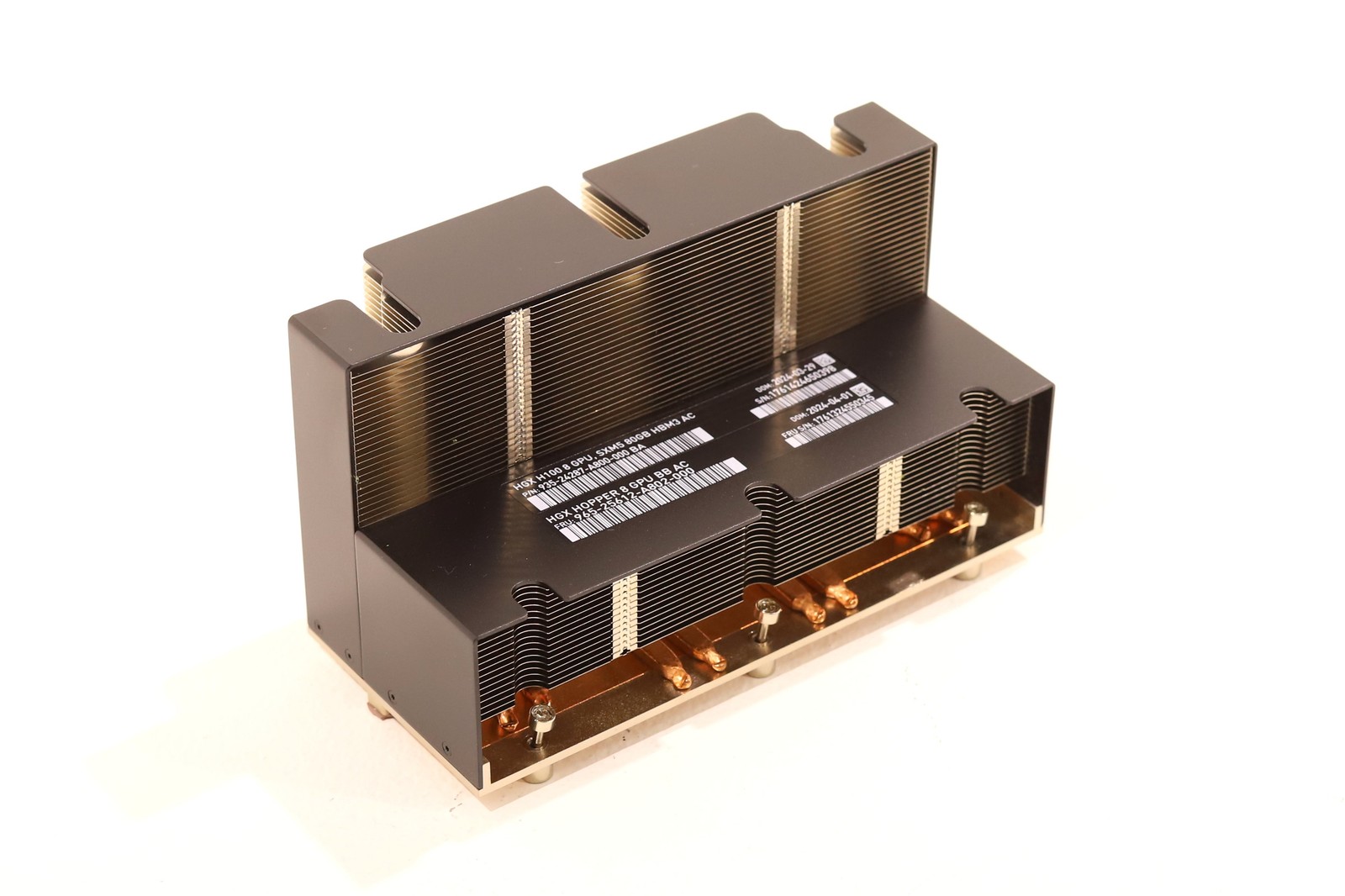NVIDIA HGX H100 SXM5 GPU Baseboard Heatsink FRU P/N: 965-25612-A802-000