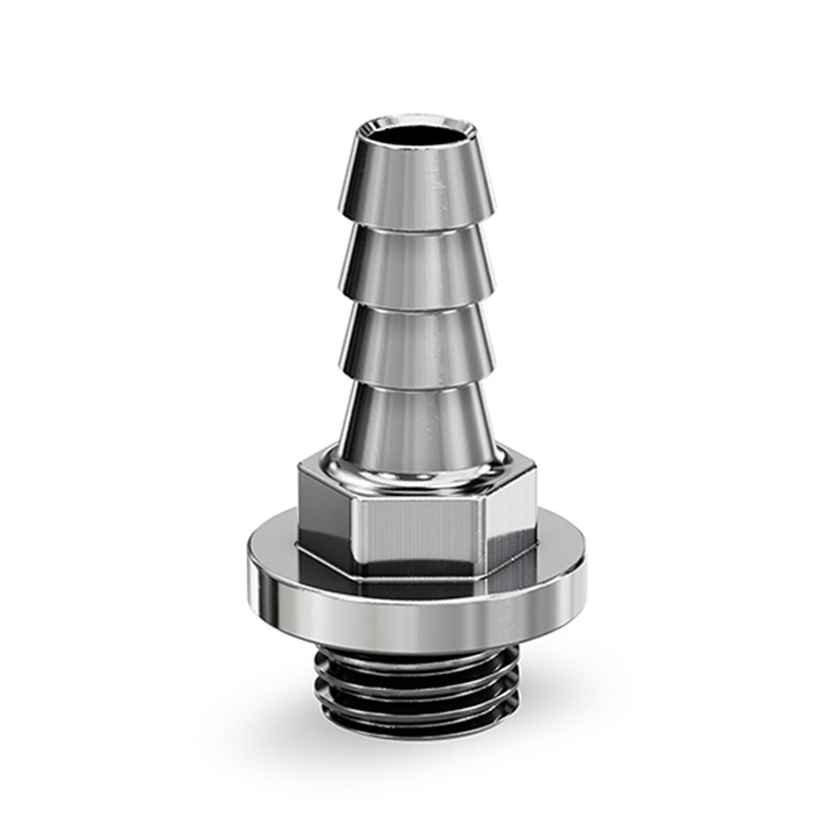 EKWB EK-Pro G1/8″ Barb Fitting, 6mm, Nickel