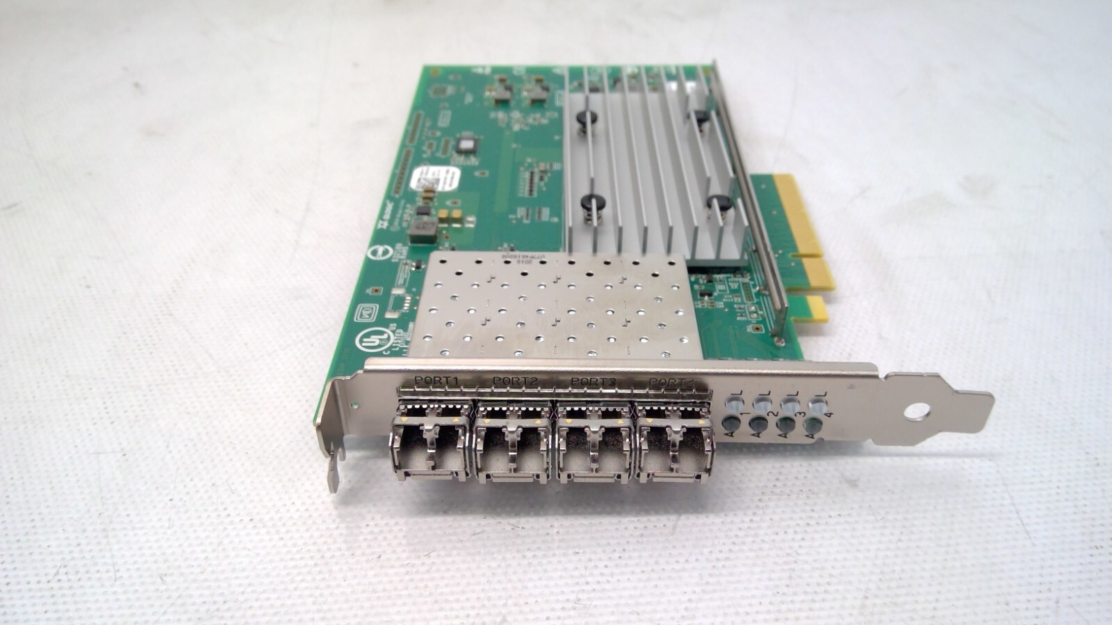 Dell QL41164HFCU-DE Quad-Port 10GbE W/4SFP PCIe Network Adapter Dell P/N: 00HY9T