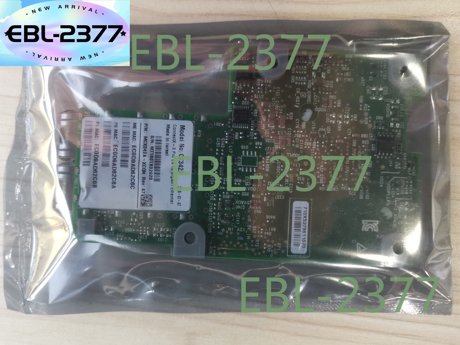Mellanox CX342A MCX342A-XCQN ConnectX-3 Pro 10G 2-SFP+ Ethernet Card