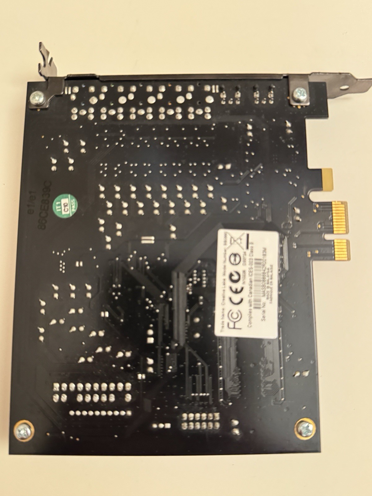 Creative Sound Blaster X-Fi Titanium Fatal1ty Pro PCIe x1 7.1 SB0886