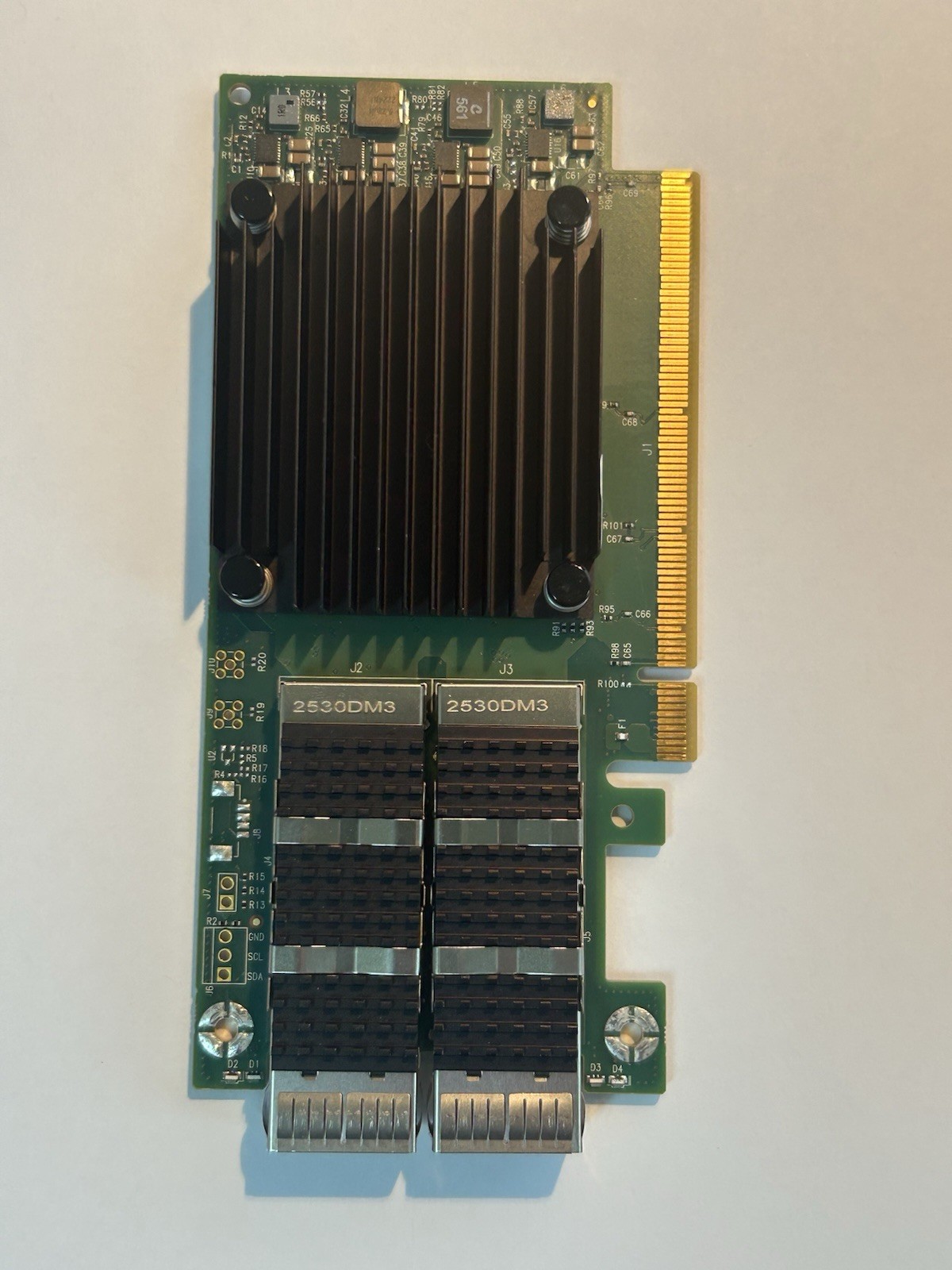 DELL F6FXM Mellanox CX623106A ConnectX-6 Dx EN 100GigE Card 0F6FXM No Bracket