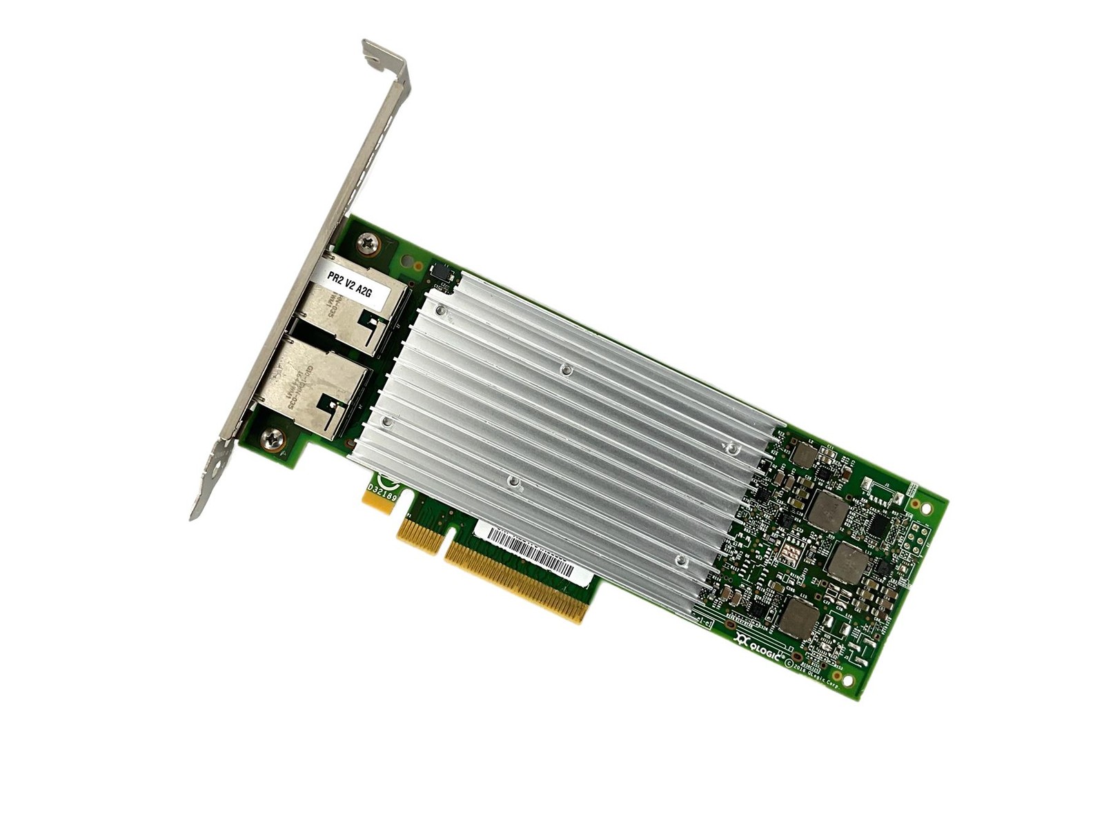 New Marvel 10GB RJ45 Dual Port fastlinq NIC PCIe Ethernet Adapter Both Bracket