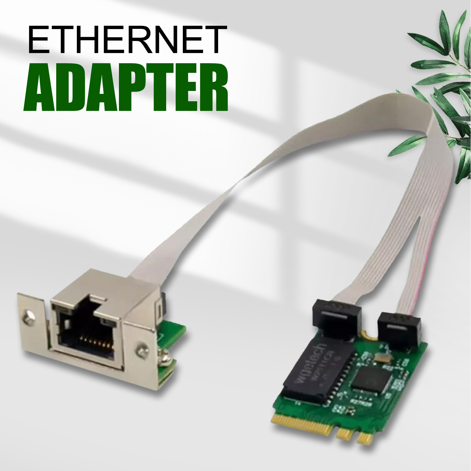 M.2 Key A+E 2.5G Gigabit Ethernet Network Lan Card 2500Mbps RTL8125B chipset