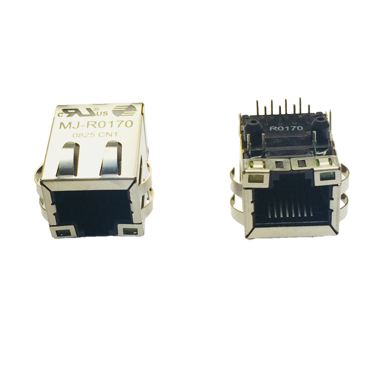 MJ-R0170 RJ45 Modular LED Jack Connector 10Base-T Filter 1×1