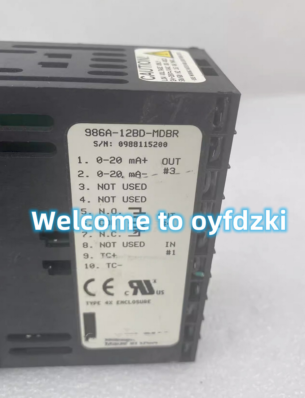 1PCS 986A-12BD-MDBR (3-month warranty/SHIP FedEx or DHL)USED