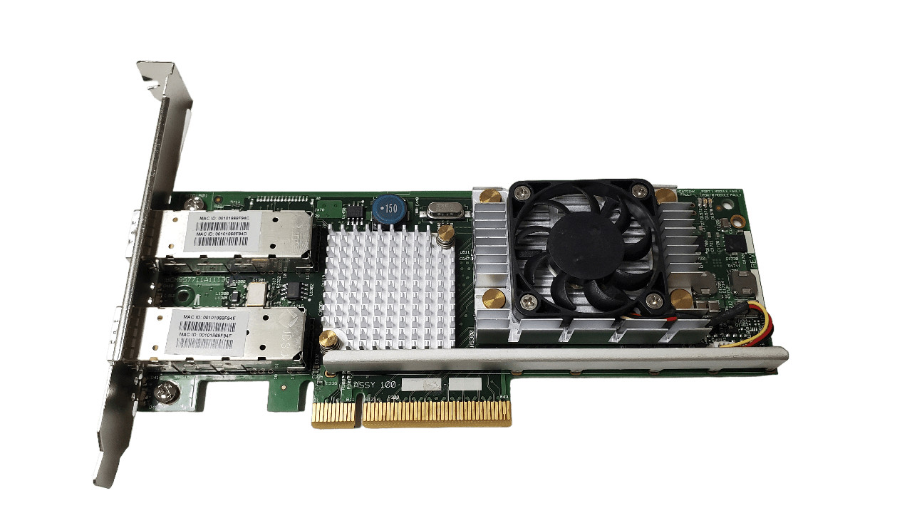 Dell KJYD8 Broadcom NetXtreme II BCM95711 2-Port 10GB HBA Full Height No SFPs