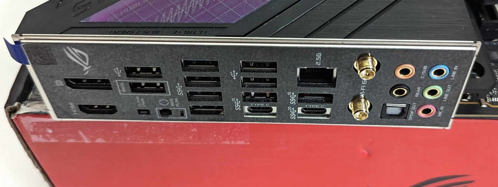 ASUS ROG Strix Z690-E Gaming WiFi 6E LGA 1700 Motherboard NOT TESTED/UNKNOWN