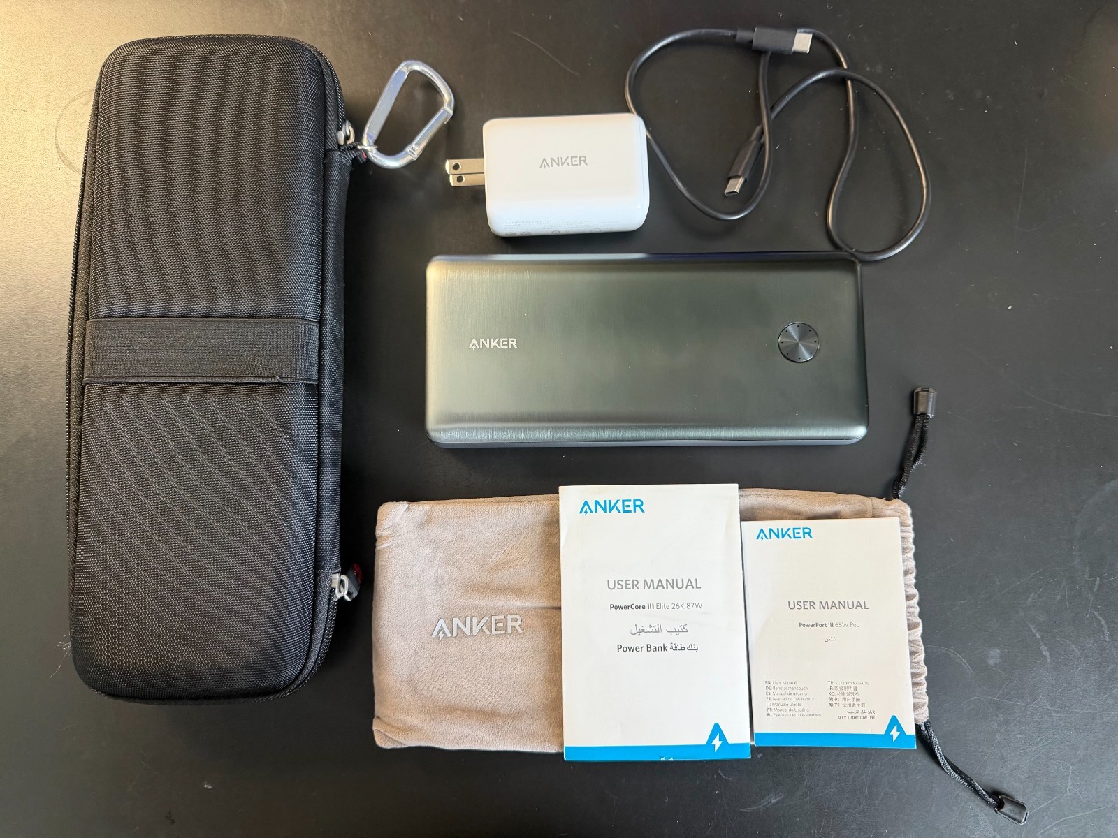 Anker PowerCore III Elite 26K 87W Model A 1291