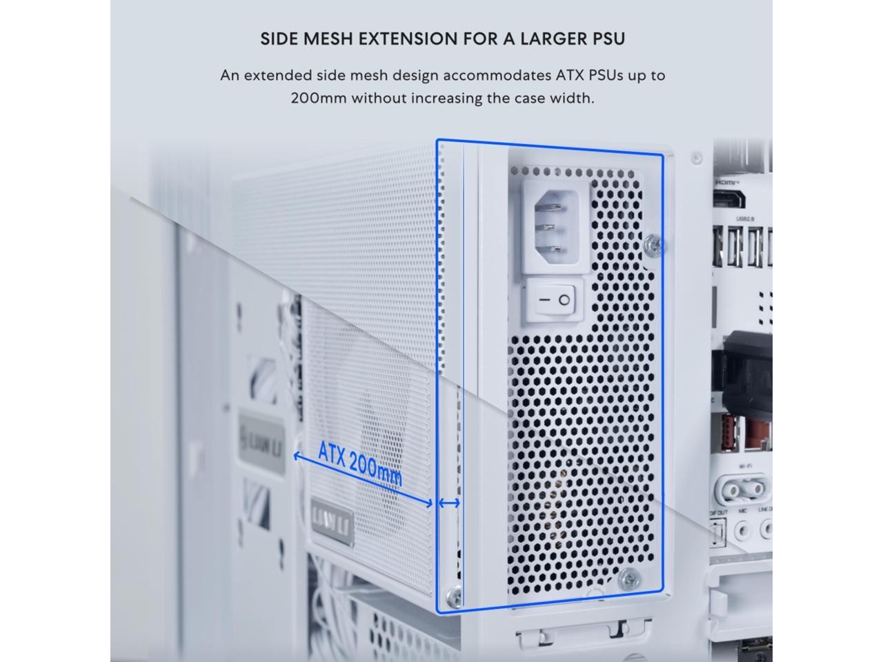 LIAN LI O11D MINI V2 | Compact ATX Mid-Tower Airflow Computer Case | Panoramic V