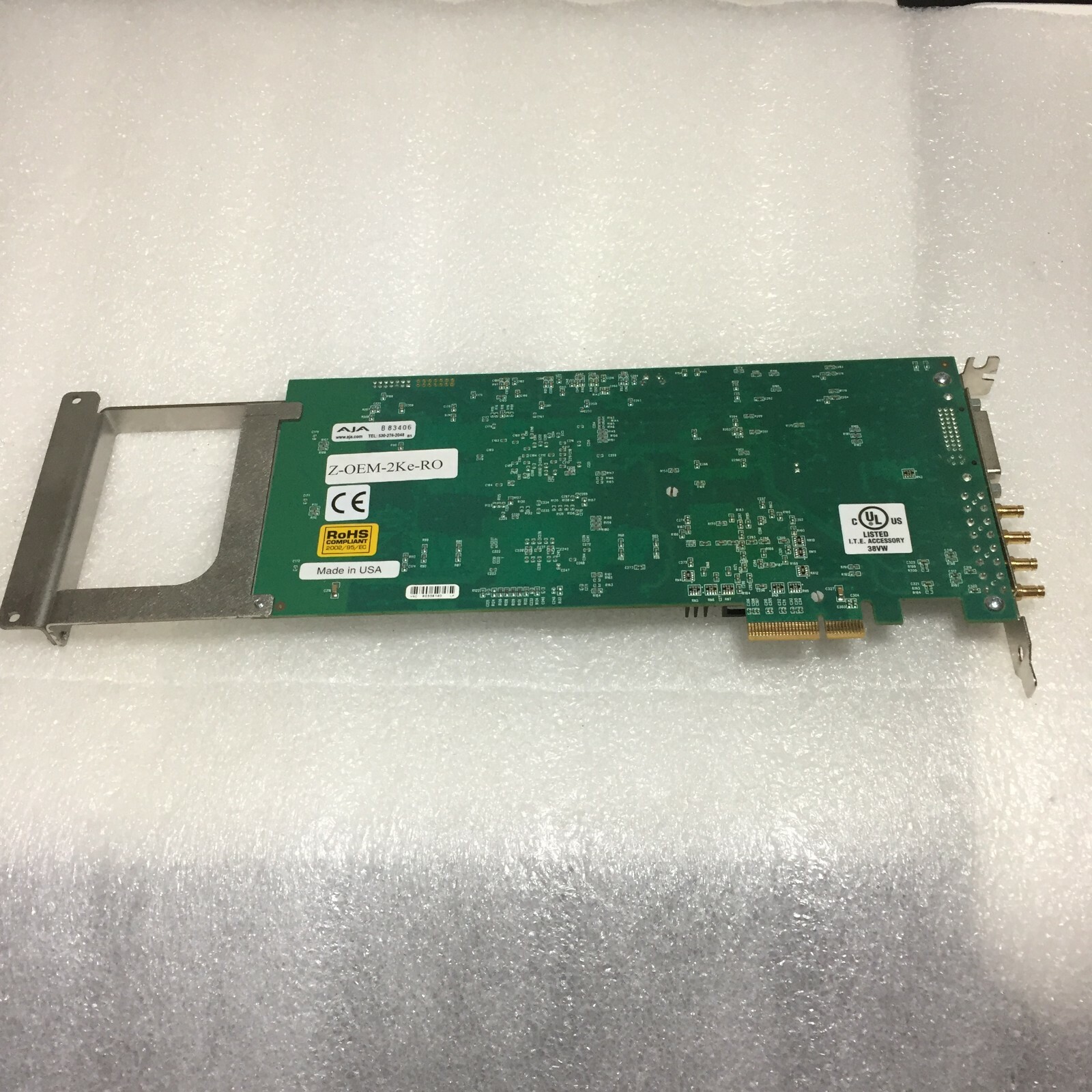 AJA Kona 3 PCI Express PCIe Video Capture Card Module SDI HD-SDI P/N 102058-05