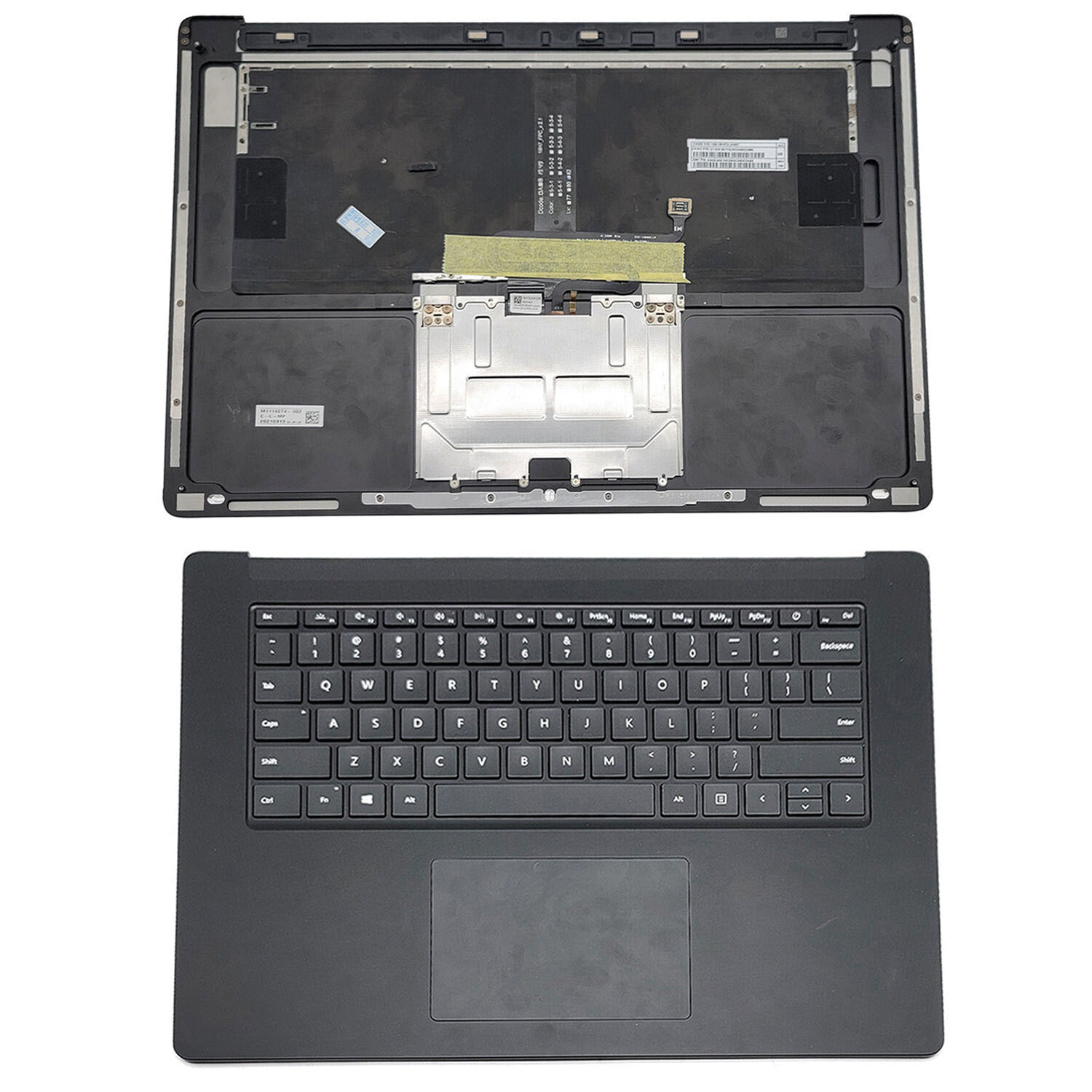For Microsoft Surface Laptop 3 1872 1873 Palmrest Keyboard Touchpad Black 15in