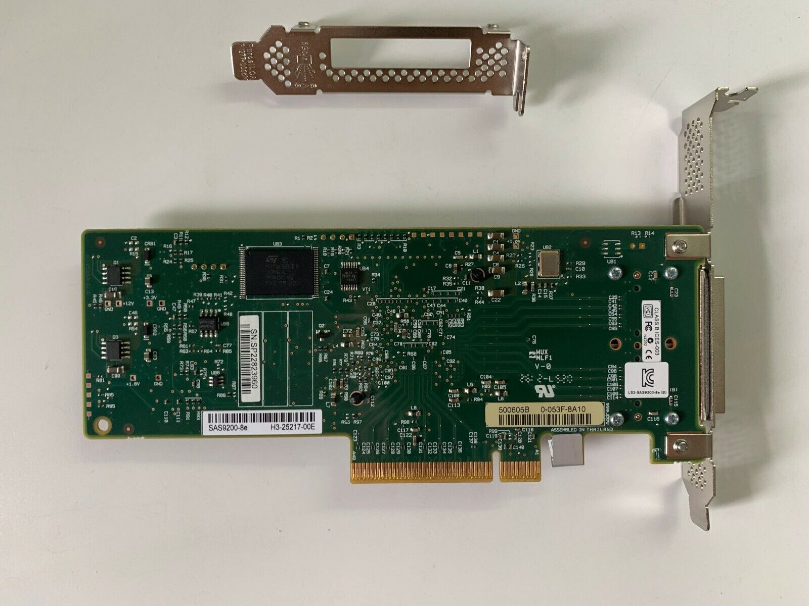 LSI 9200-8e 6Gbps 8-lane external SAS HBA IT Mode ZFS FreeNAS unRAID NoROM