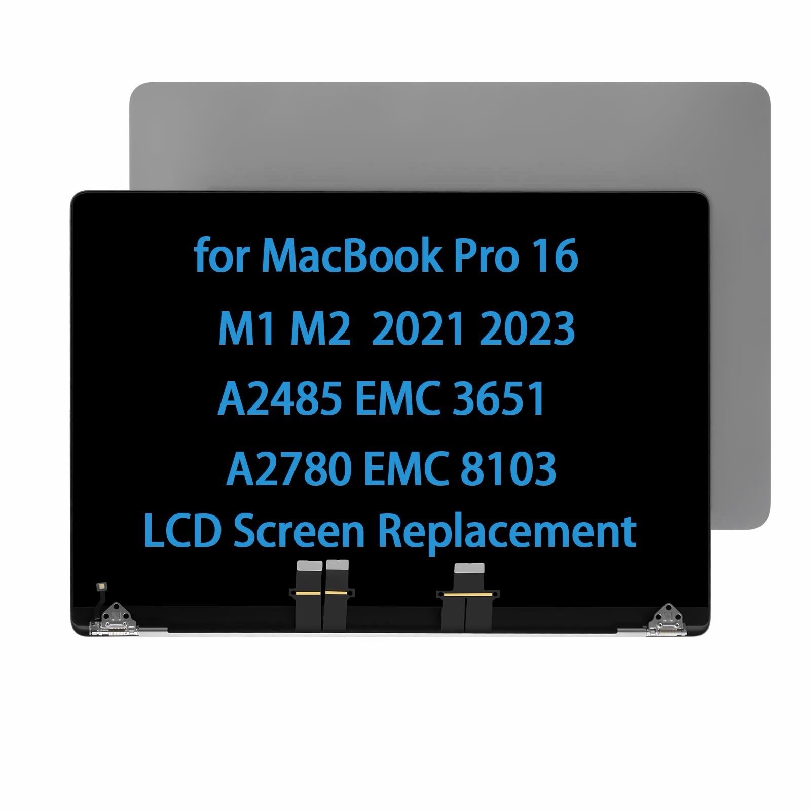 LCD Screen Display Assembly For Apple MacBook Pro 16″ M1 A2485 Space Gray 2021