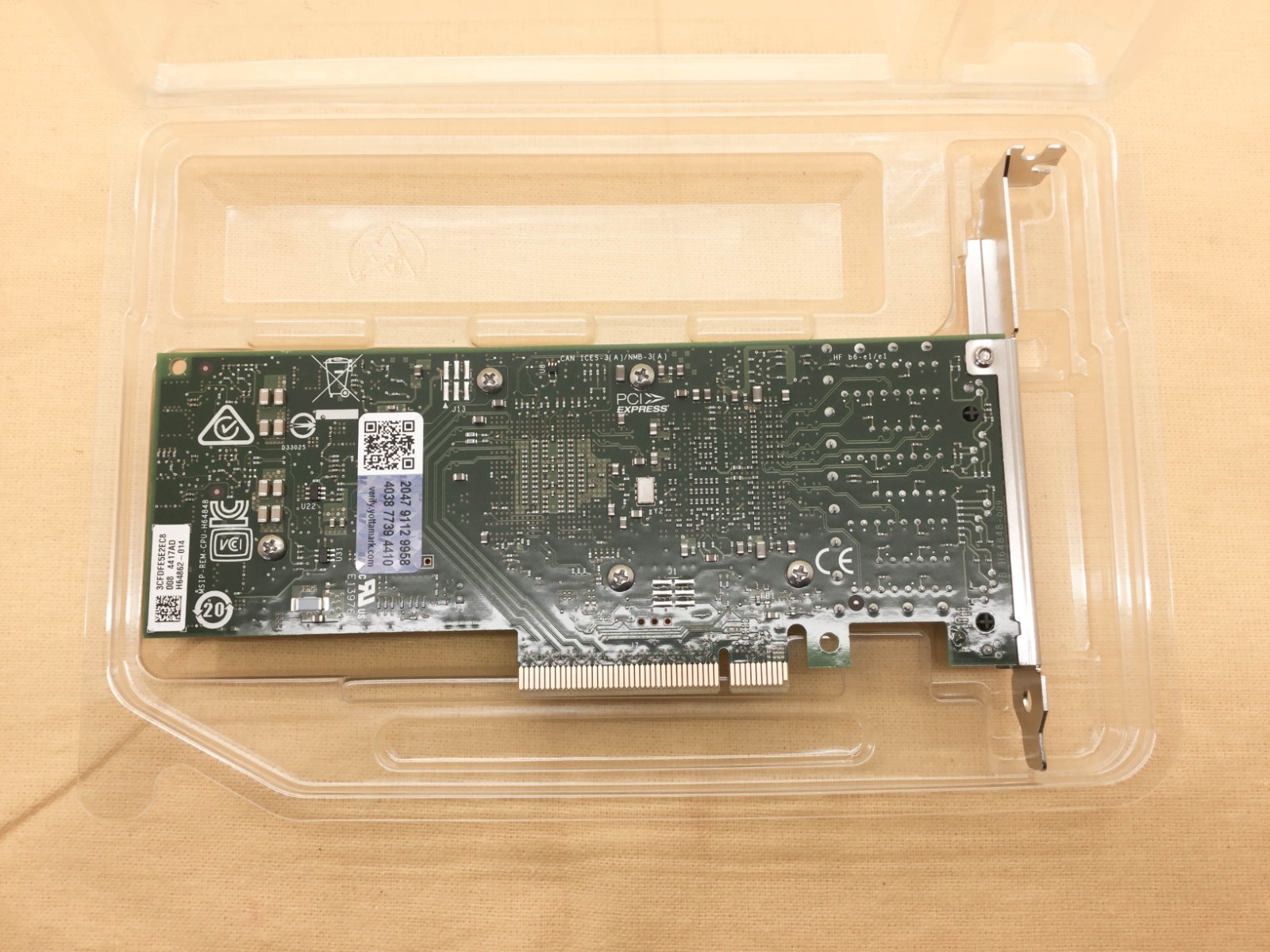 Intel X710-T4 Quad Port 10GbE RJ45 Base-T Network Adapter