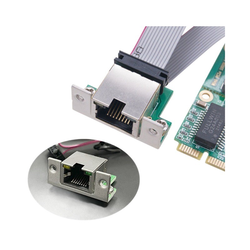 mPCIe Mini PCIe Gigabit Desktop 1000M Wired RTL8111H/F