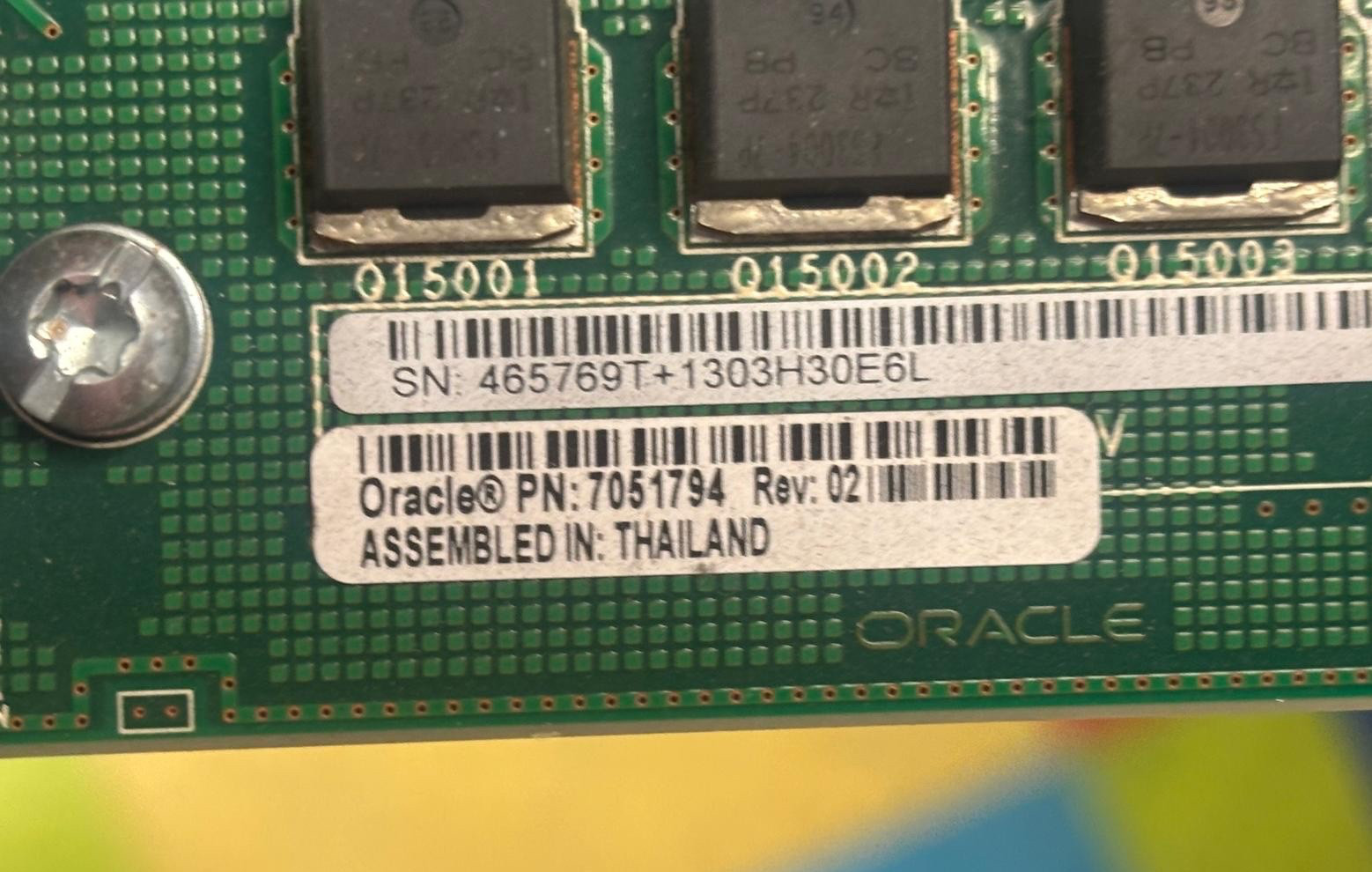 SUN Oracle SPARC T4-4 DUAL 8-Core 3.0GHz CPU Processor Module 7051794