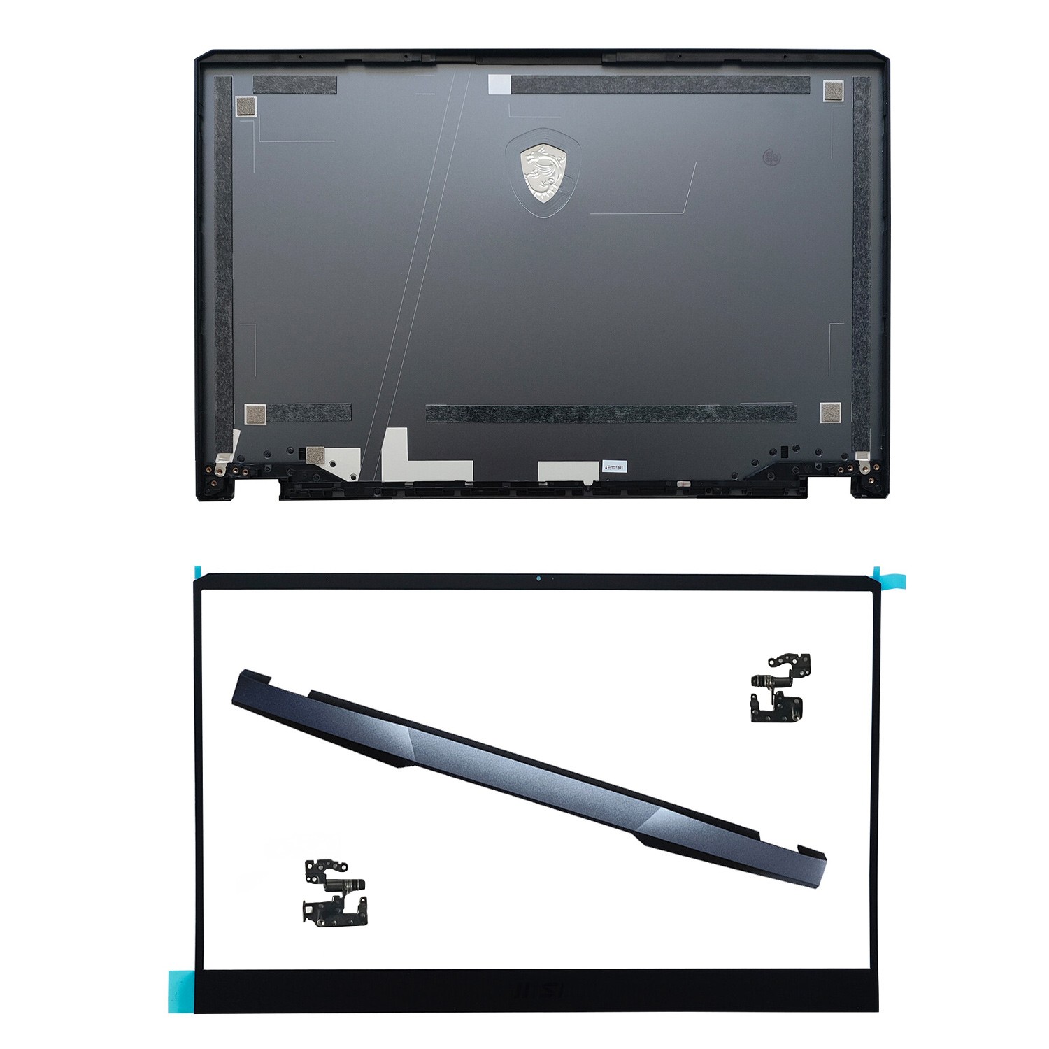 For MSI Raider GE76 GP76 10UE 11UE UH MS-17K1 17K4 K2 K3 Back Cover/Bezel/Hinges