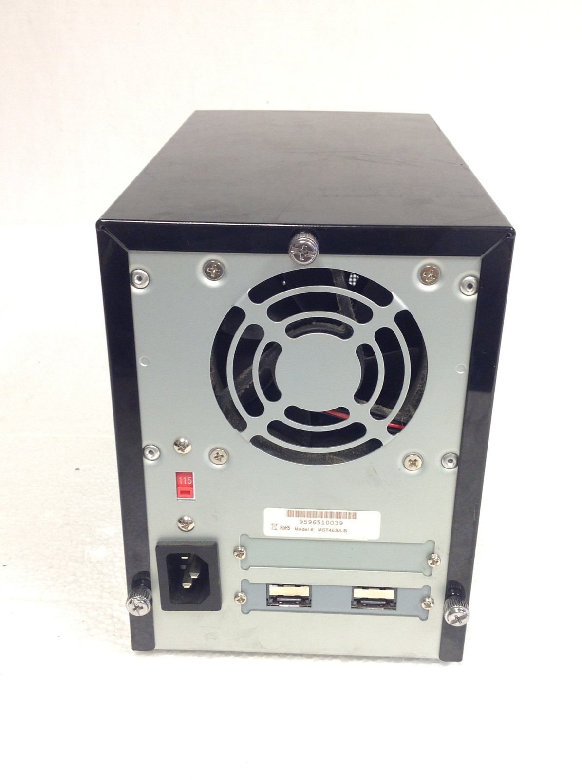 Addonics MST4ESA-B Mini Hard Drive Storage Tower For eSata HD ,WORKS FREE SHIP