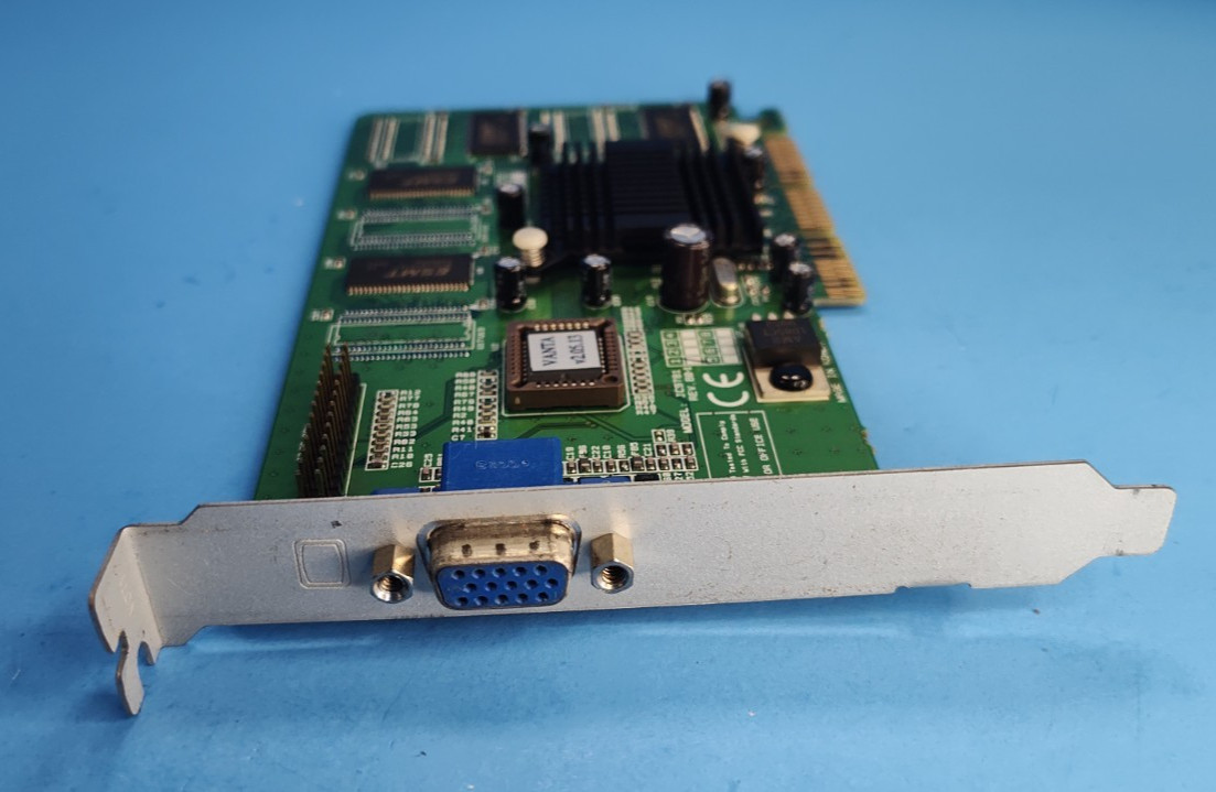 NVIDIA Riva TNT2 Vanta-16 NV6 16mb 64bit SDRAM Full Height AGP 2x/4x Video Card