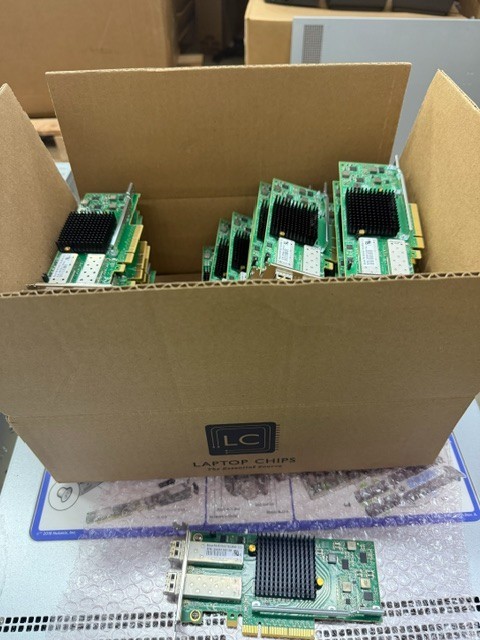 Lot of 28 x SuperMicro PE325G2I71EU-XR-NU NUTANIX SILICOM DP 25GBE 25GBPS NIC