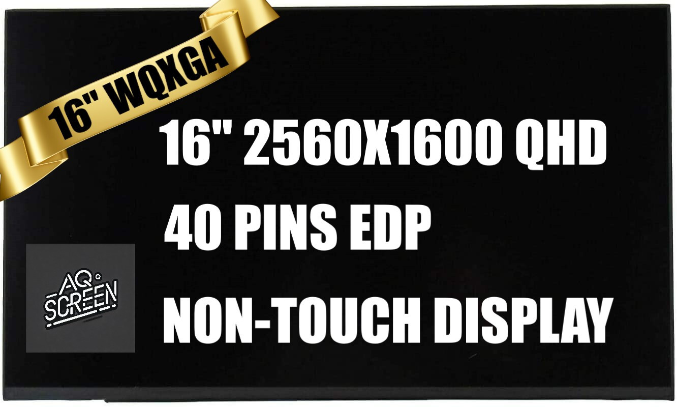 NE160QDM-NYC 16.0″ 165Hz Laptop LCD Screen Panel 2560X1600 16:10 100%sRGB
