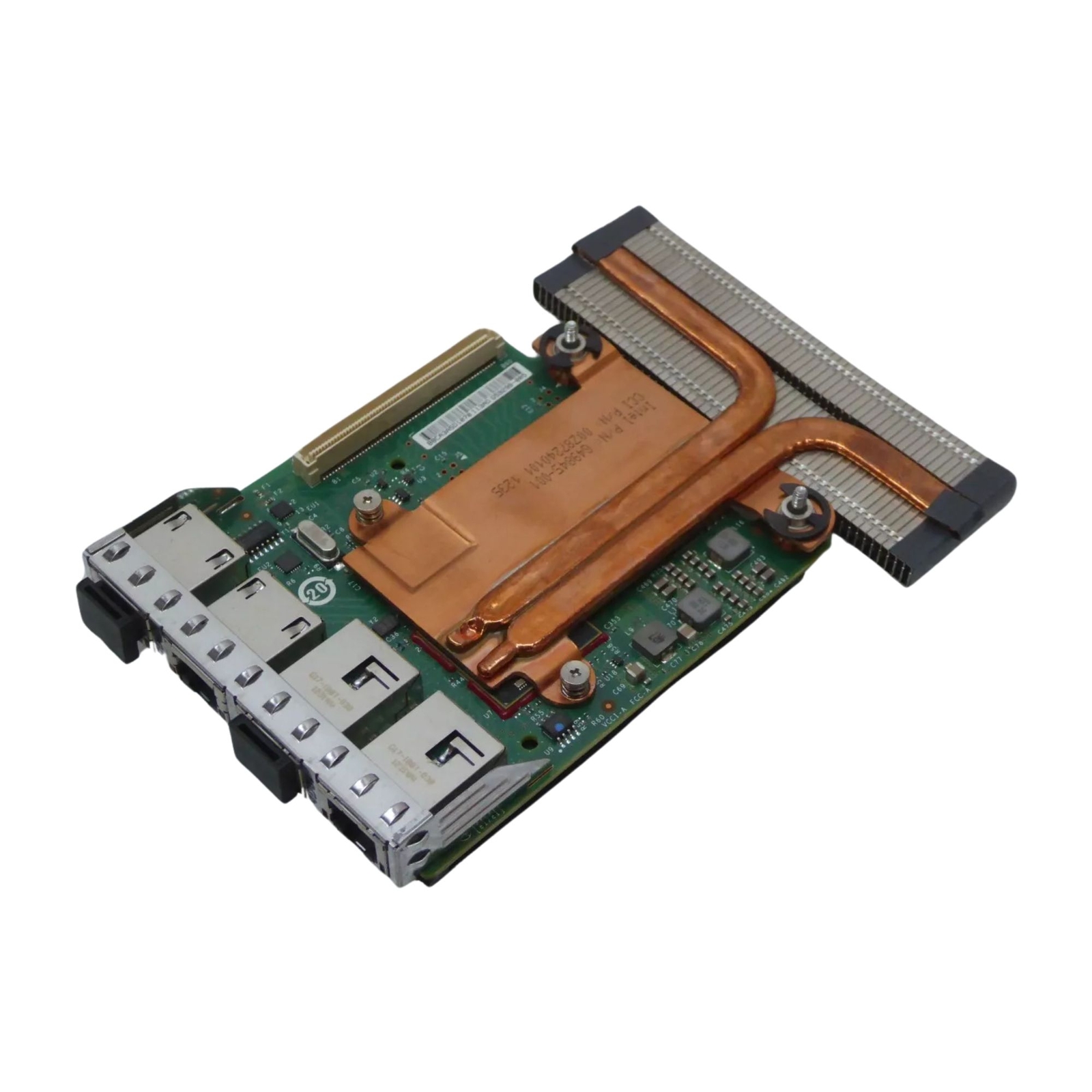 Lot of 2x DELL 098493 Intel X540/ I350 Quad-Port Network Daughter Card